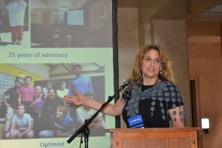 Susan Senator at the 2018 forum